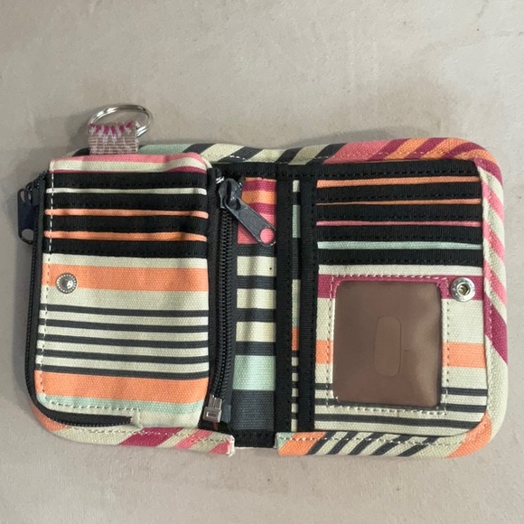 Kavu Striped Colorful Rope Bag with Wallet - Picture 9 of 11